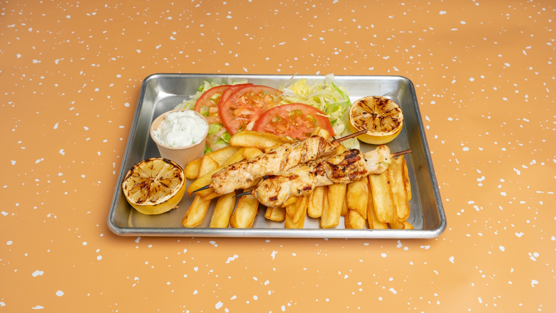 Grilled Lemon Chicken Skewer from The Fall